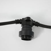 Festoon Light Outdoor Black