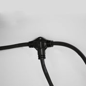Festoon Light Outdoor Hanging Black