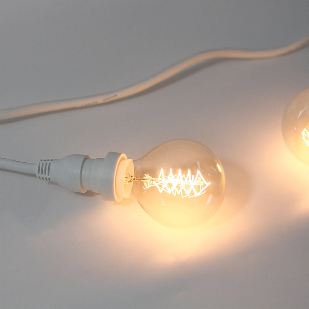 Festoon Light Outdoor Hanging White