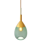 Lute Pendant Light W220mm Glass