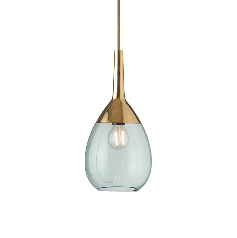 Lute Pendant Light W140mm Glass