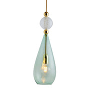 Smykke Pendant Light W180mm Glass Check Ball