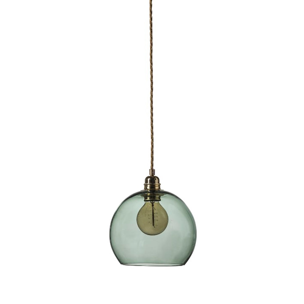 Rowan Pendant Light W220mm Glass Matt Gold