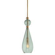 Smykke Pendant Light W125mm Glass Shiny Gold