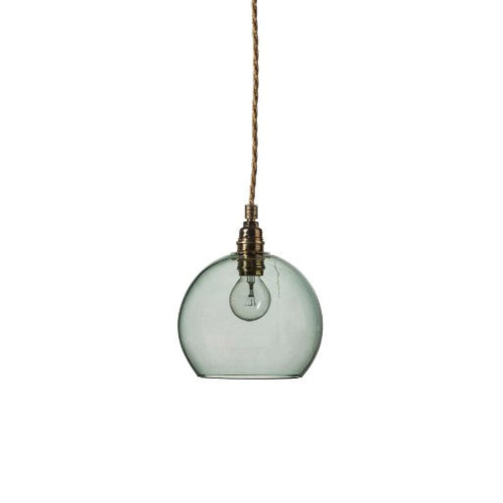 Rowan Pendant Light W155mm Glass Matt Gold