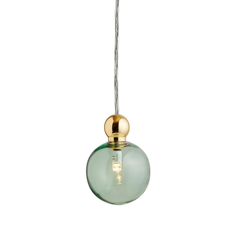 Uva Mini Pendant Light 12V W70mm Shiny Gold