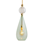 Smykke Pendant Light W180mm Glass Swirl Ball