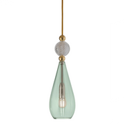 Smykke Pendant Light W125mm Glass Check Ball