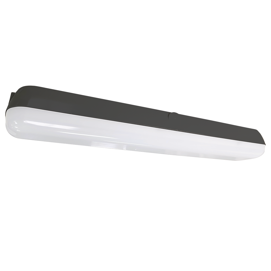 Gibraltar LED Batten Light 15W Grey Polycarbonate 3CCT