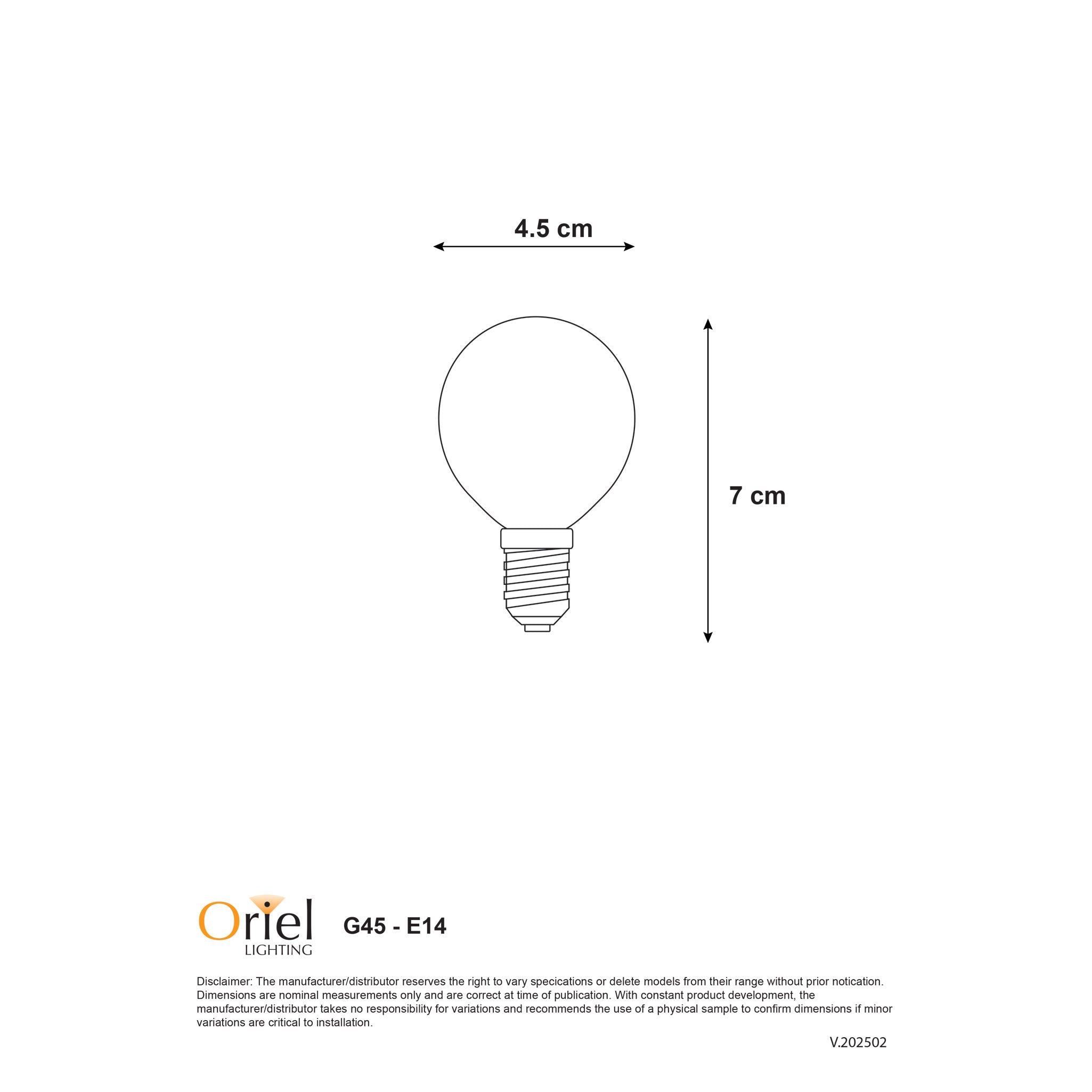 MATT OPAL FILAMENT LED G45 2700K E14 - 4W / E14 / 2700K Dimmable
