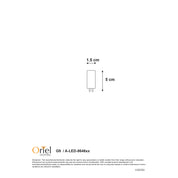 LED G9 4W - 4W / G9 / 4000K 240V