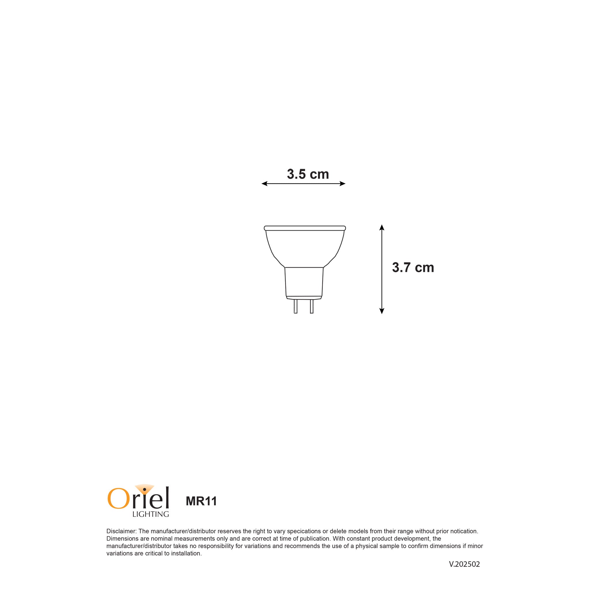 35W MR16 12V XENON - 35W / MR16 / 60DEGREE