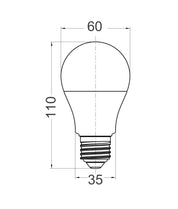 GLS LED Globes Frosted Diffuser (13W)