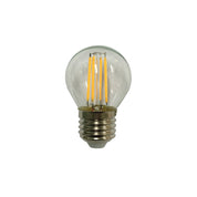 E27 G45 4w LED FANCY ROUND GLOBE CLEAR DIM