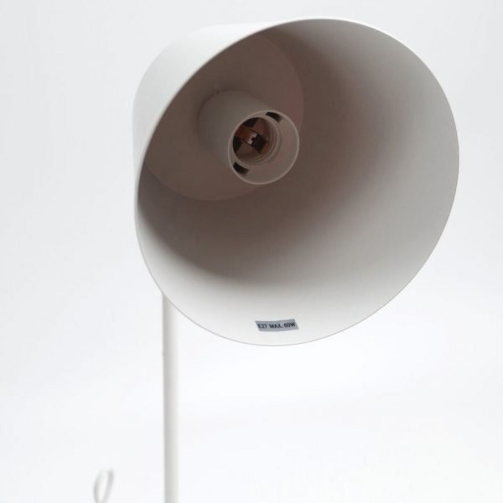 Mak Table Lamp in White