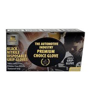Grab A Glove: Premium Black Nitrile Disposable Gloves