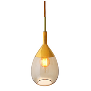 Lute Pendant Light W220mm Glass