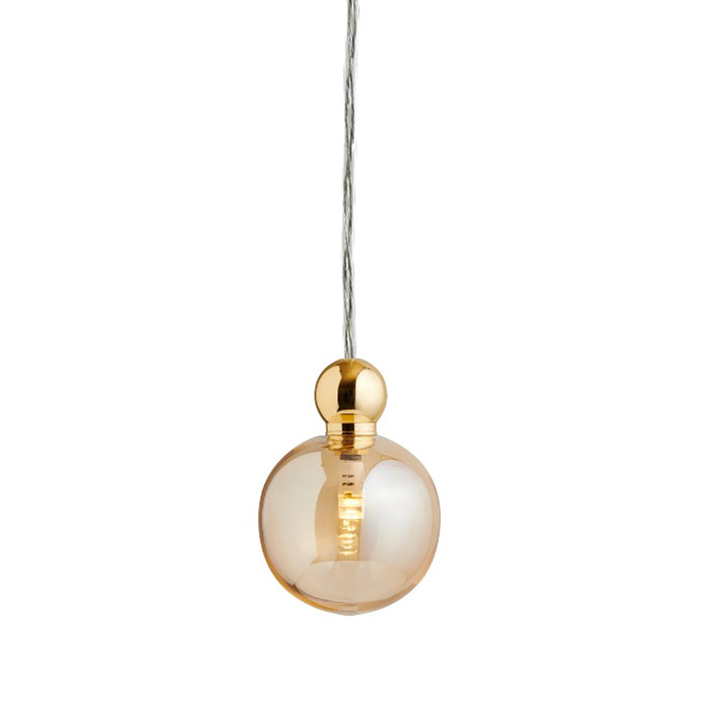 Uva Mini Pendant Light 12V W70mm Shiny Gold