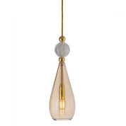 Smykke Pendant Light W125mm Glass Check Ball