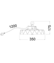 HIBTRI2: LED Power Switchable Tri-CCT High Bay (Sensor Available) IP65