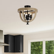 HOSLEY 4 LIGHT PENDANT CTC
