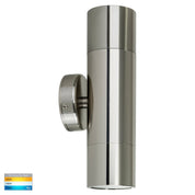 Havit Lighting Tivah 316 Stainless Steel TRI Colour Up & Down Wall Pillar Lights