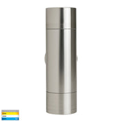 Havit Lighting Maxi Tivah 316 Stainless Steel TRI Colour Up & Down Wall Pillar Lights