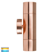 Havit Lighting Tivah Solid Copper TRI Colour Up & Down Wall Pillar Lights