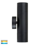 Havit Lighting Tivah Black TRI Colour Up & Down Wall Pillar Lights