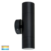 Havit Lighting Tivah Black TRI Colour Up & Down Wall Pillar Lights