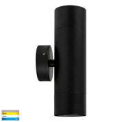Havit Lighting Maxi Tivah Aluminium Black TRI Colour Up & Down Wall Pillar Lights