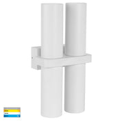 Havit Lighting Luz White TRI Colour Double Up & Down Wall Pillar Lights