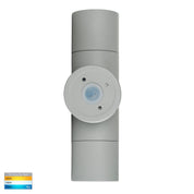 Havit Lighting Tivah Silver TRI Colour Up & Down Wall Pillar Lights