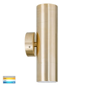 Havit Lighting Tivah Solid Brass TRI Colour Up & Down Wall Pillar Lights