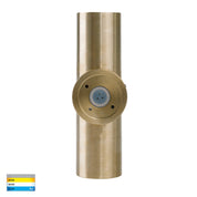 Havit Lighting Tivah Solid Brass TRI Colour Up & Down Wall Pillar Lights