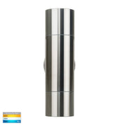 Havit Lighting Tivah Titanium Aluminium TRI Colour Up & Down Wall Pillar Lights