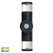 Havit Lighting Highlite Black TRI Colour Up & Down Wall Pillar Lights