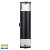 Havit Lighting Highlite Black TRI Colour Up & Down Wall Pillar Lights