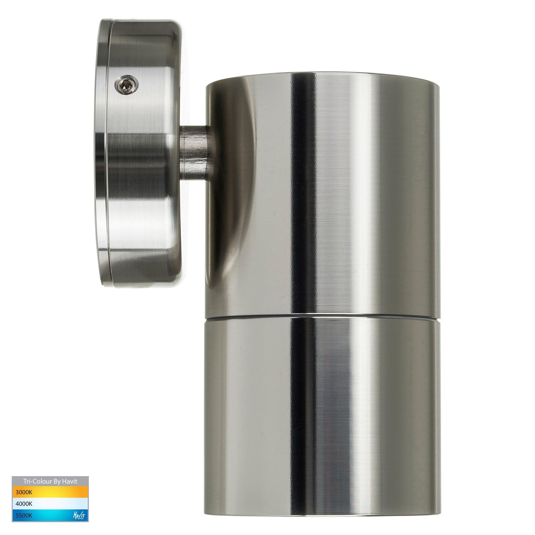 Havit Lighting Tivah 316 Stainless Steel TRI Colour Fixed Down Wall Pillar Lights