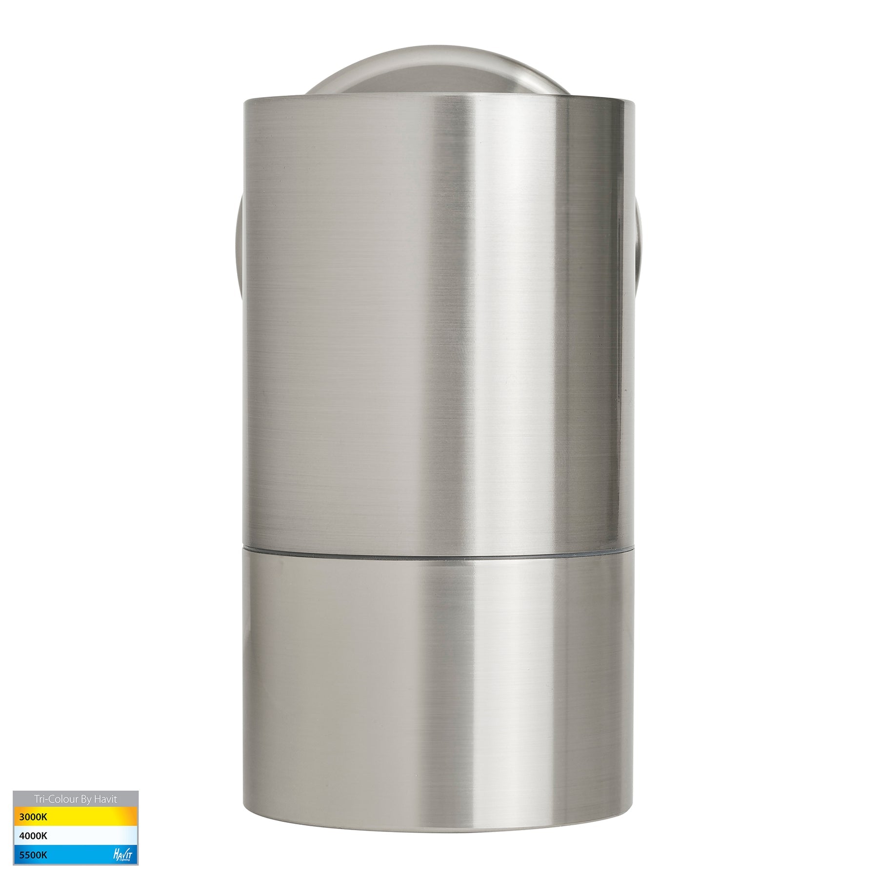 Havit Lighting Maxi Tivah 316 Stainless Steel TRI Colour Fixed Down Wall Pillar Lights