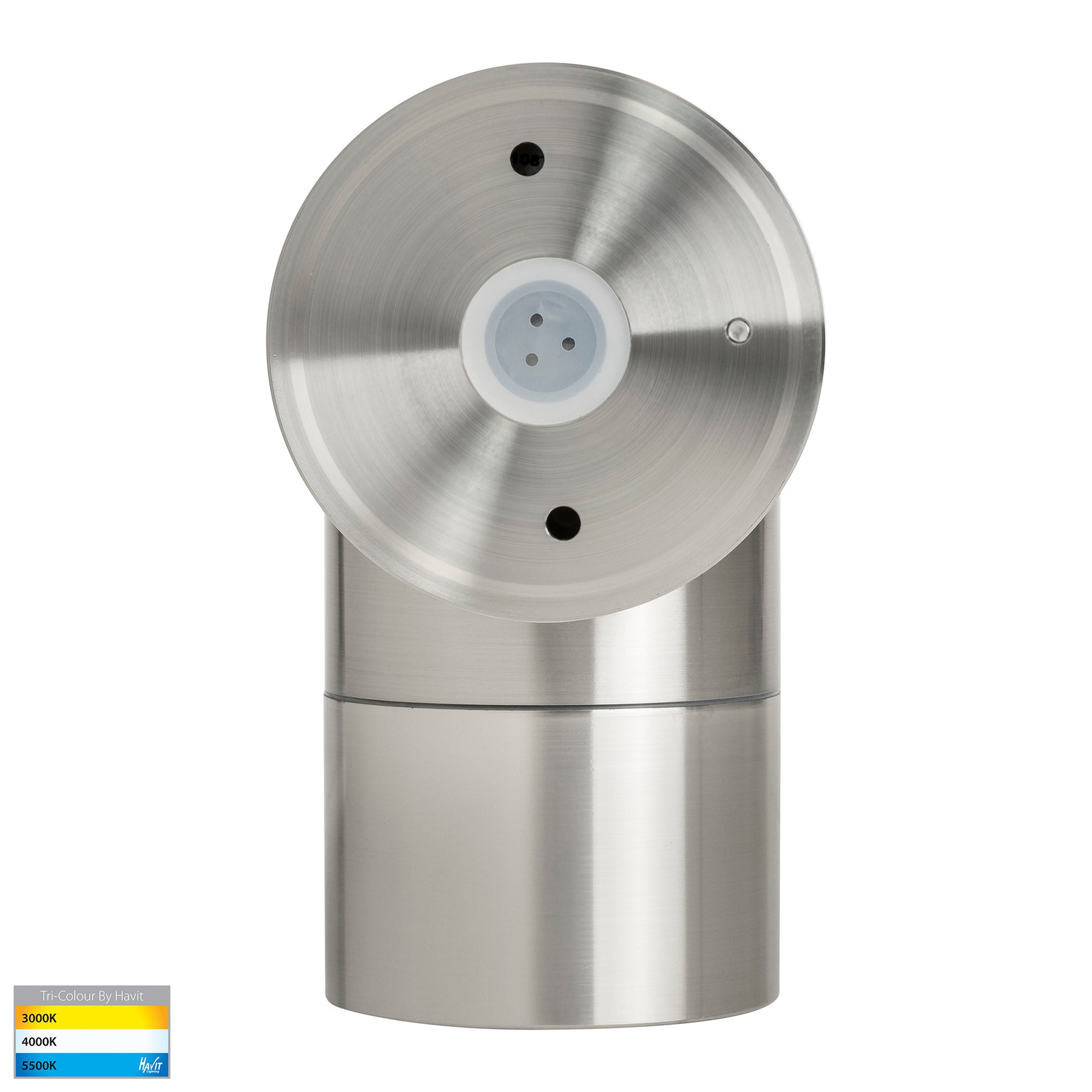 Havit Lighting Maxi Tivah 316 Stainless Steel TRI Colour Fixed Down Wall Pillar Lights