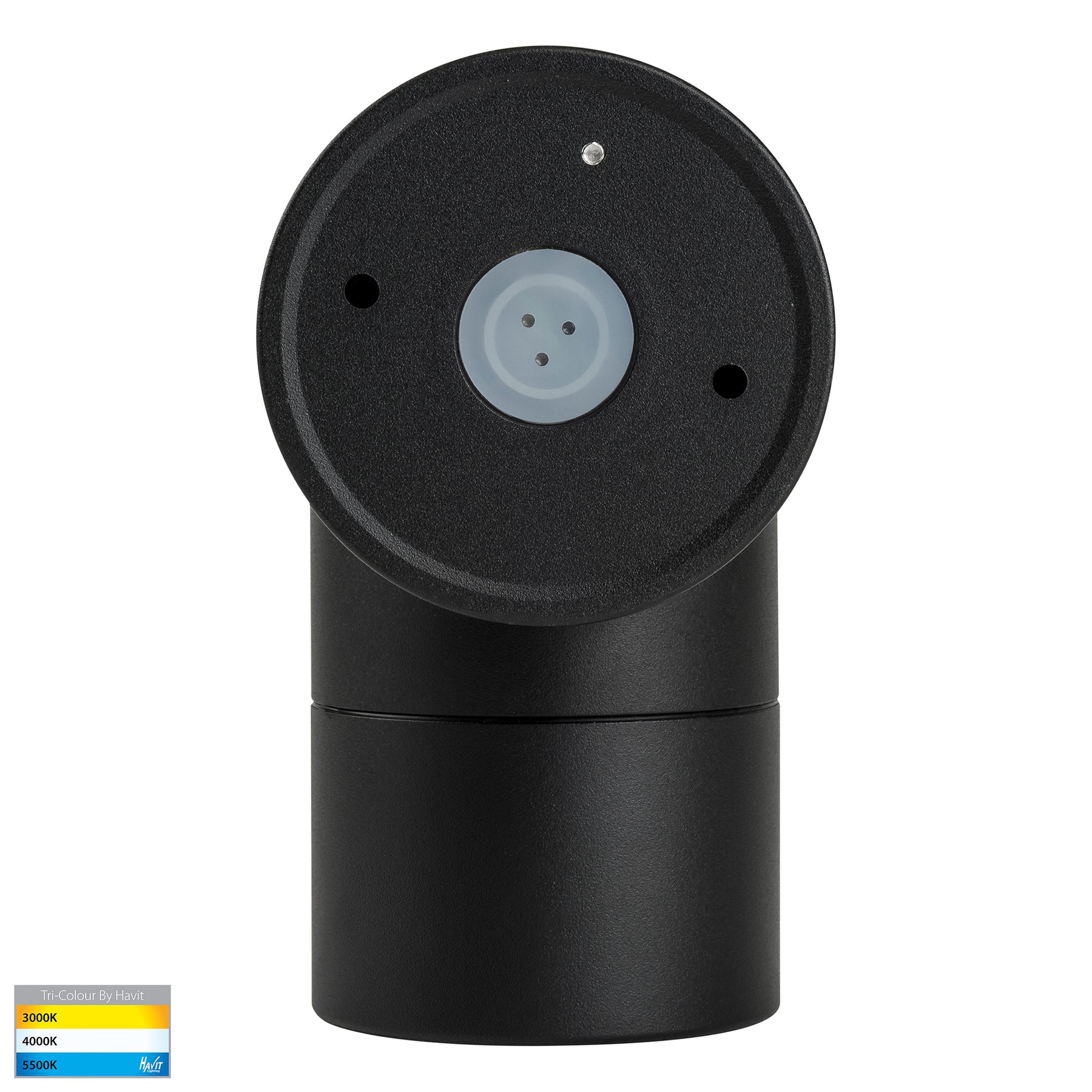 Havit Lighting Maxi Tivah Aluminium Black TRI Colour Fixed Down Wall Pillar Lights