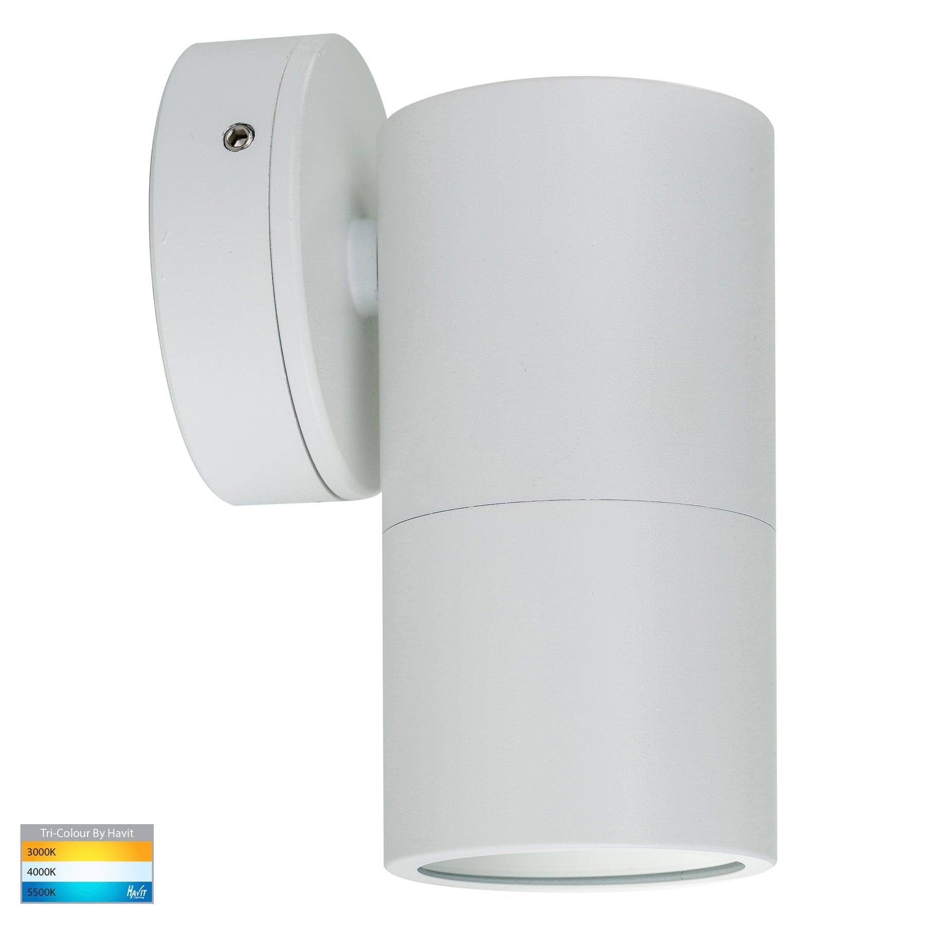 Havit Lighting Tivah White TRI Colour Fixed Down Wall Pillar Lights