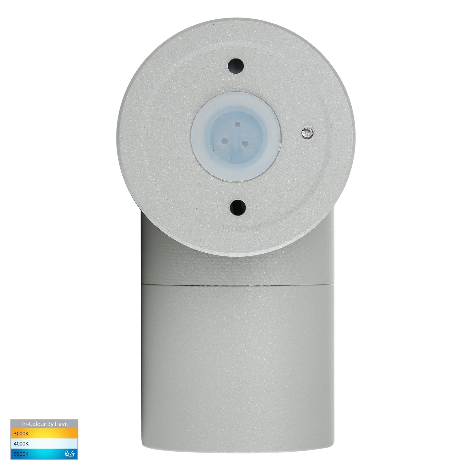 Havit Lighting Tivah Silver TRI Colour Fixed Down Wall Pillar Lights