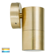 Havit Lighting Tivah Solid Brass TRI Colour Fixed Down Wall Pillar Lights