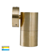 Havit Lighting Tivah Solid Brass TRI Colour Fixed Down Wall Pillar Lights
