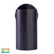 Havit Lighting Tivah Solid Brass Graphite Coloured TRI Colour Fixed Down Wall Pillar Lights