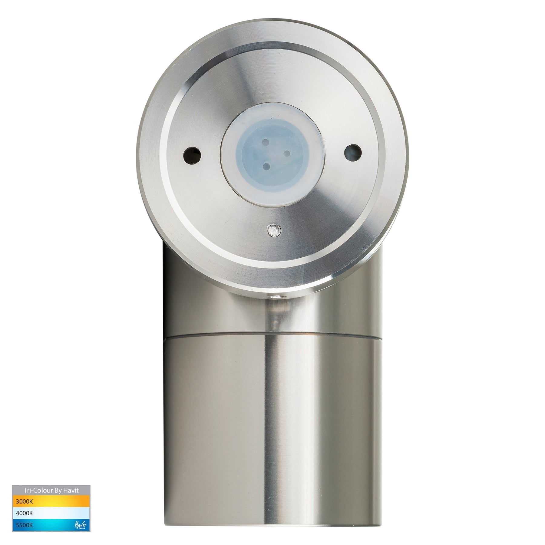 Havit Lighting Tivah Titanium Aluminum TRI Colour Fixed Down Wall Pillar Lights