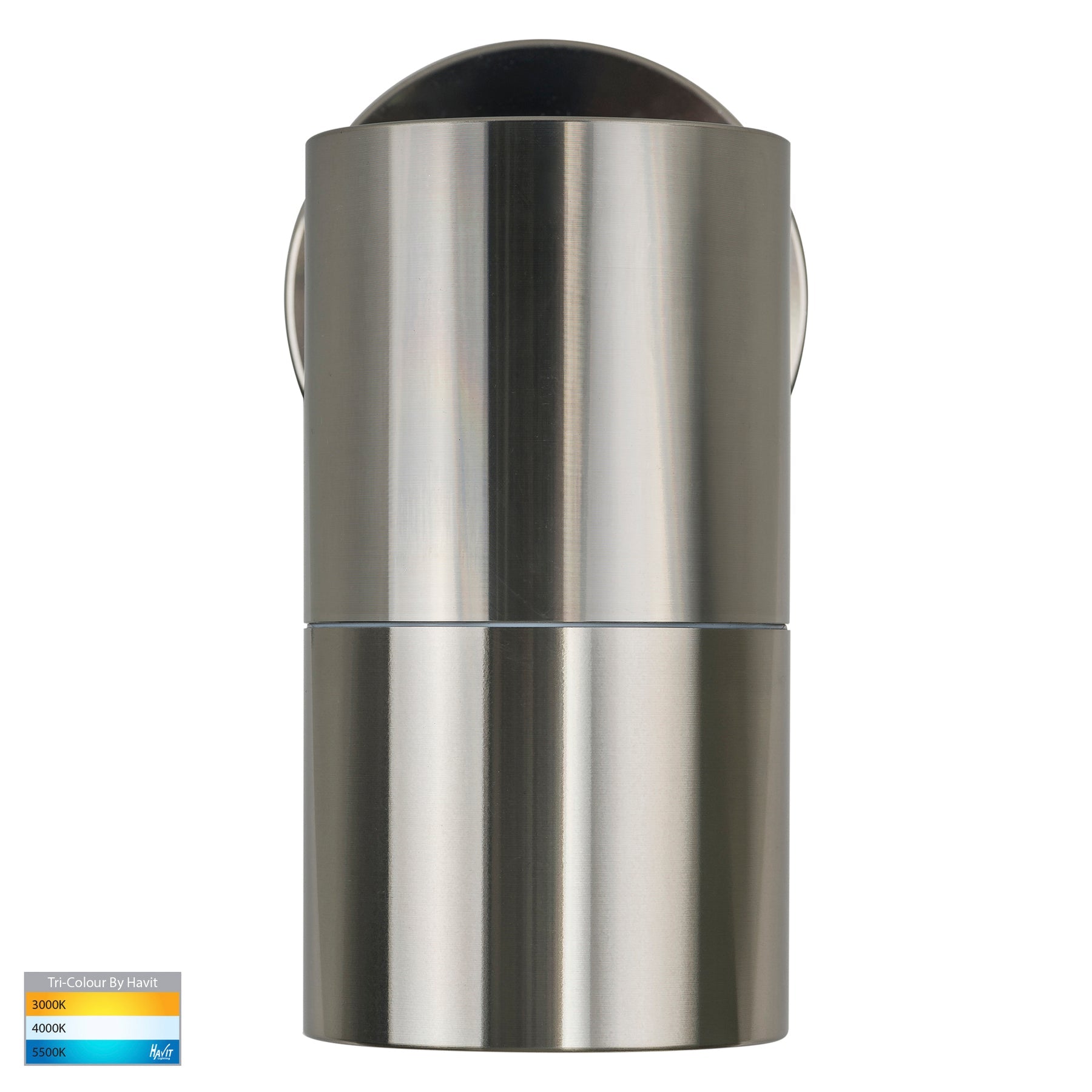 Havit Lighting Tivah Titanium Aluminum TRI Colour Fixed Down Wall Pillar Lights