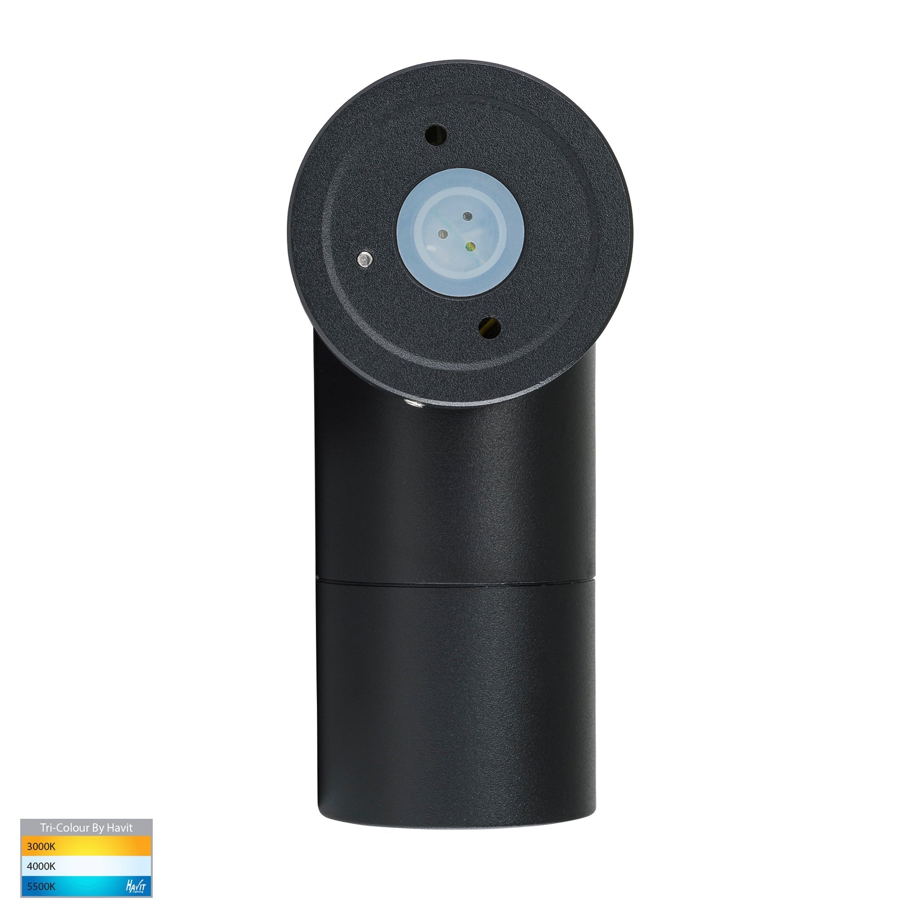 Havit Lighting Tivah Black TRI Colour Single Adjustable Wall Pillar Lights